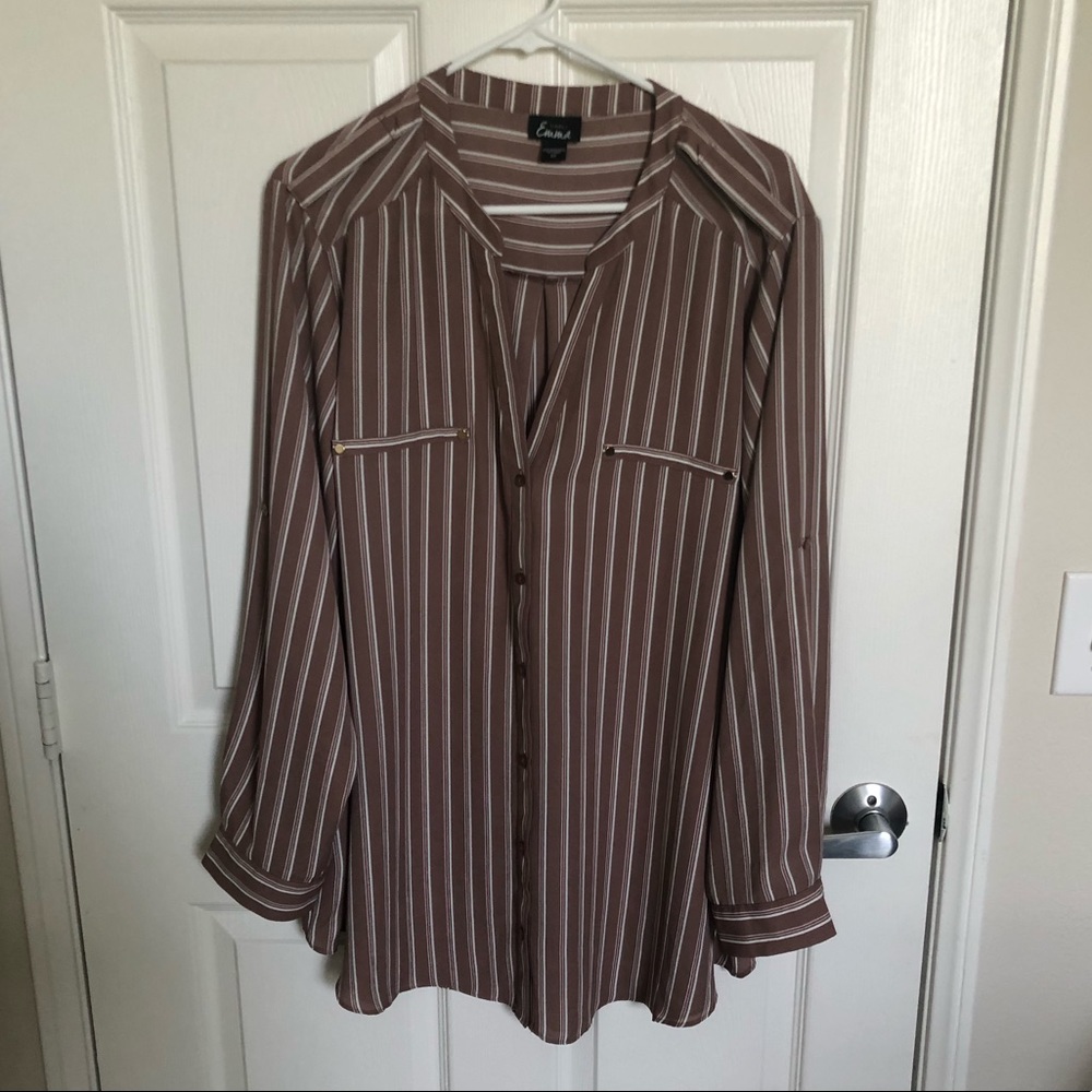 Simply Emma long sleeve blouse